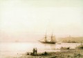 海岸 1861 ロマンチックなイワン・アイヴァゾフスキー ロシア